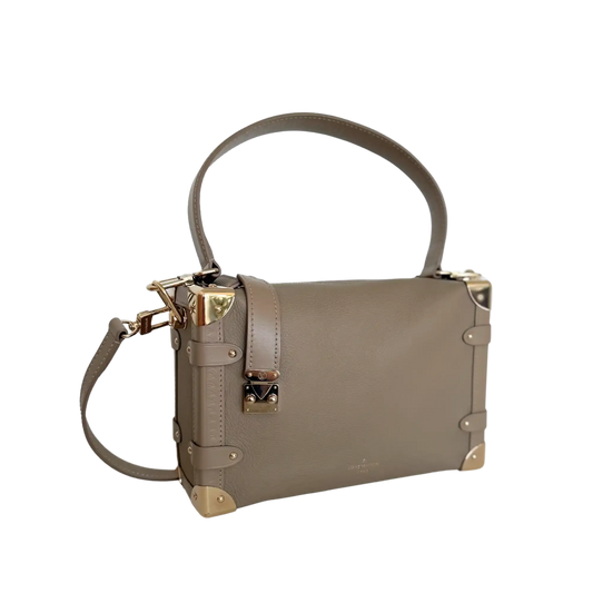 Louis Vuitton Side Trunk MM M25072 Taupe Fullset / sehr gut Louis Vuitton