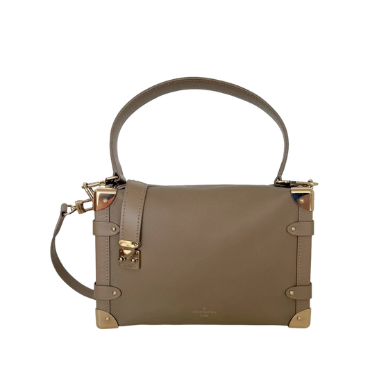 Louis Vuitton Side Trunk MM M25072 Taupe Fullset / sehr gut Louis Vuitton