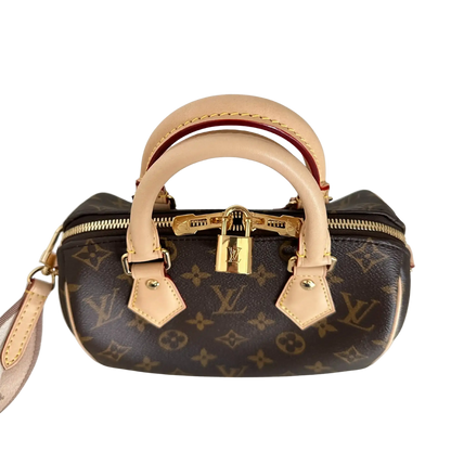 Louis Vuitton Speedy 20 mit Schulterriemen Monogram M46222 / ungetragen Louis Vuitton