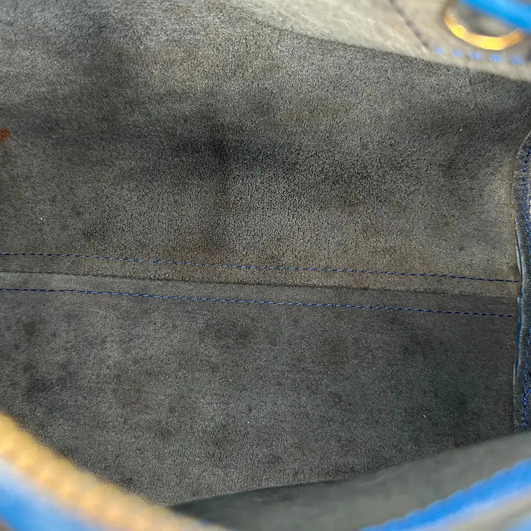 Louis Vuitton Speedy 25 Epi Leder Toledo blau / akzeptabel Louis Vuitton