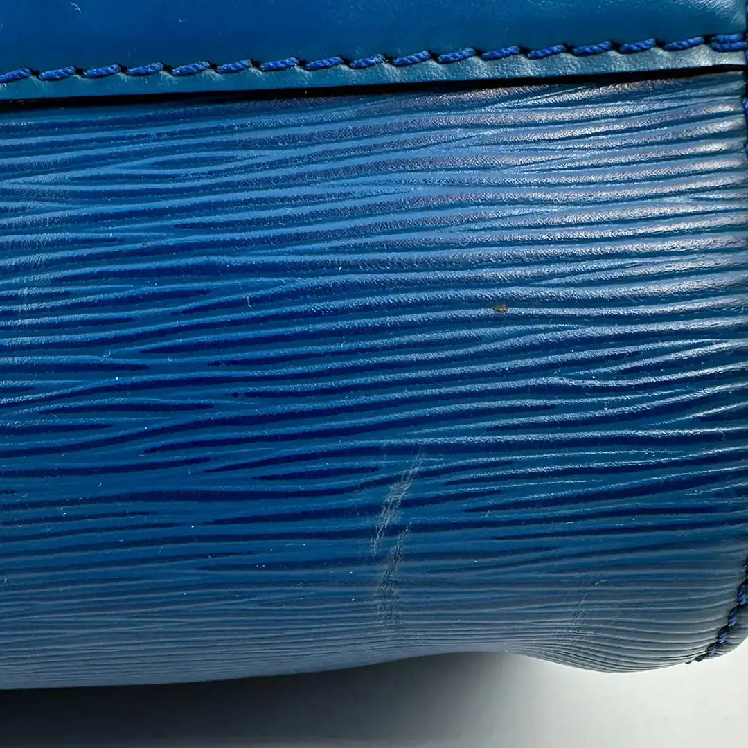 Louis Vuitton Speedy 25 Epi Leder Toledo blau / akzeptabel Louis Vuitton