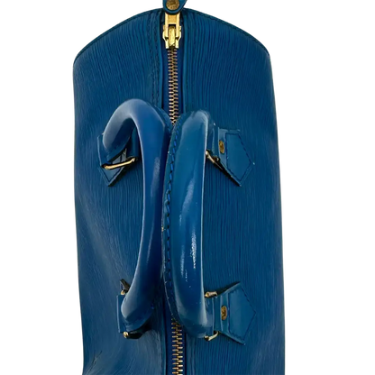 Louis Vuitton Speedy 25 Epi Leder Toledo blau / akzeptabel Louis Vuitton