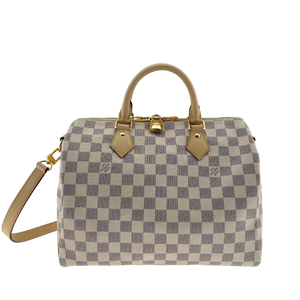 Louis Vuitton Speedy 30 Bandouliere Damier Azur