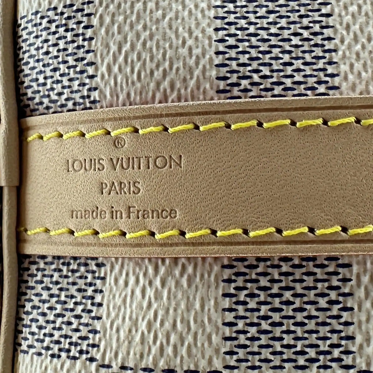 Louis Vuitton Speedy 30 Bandouliere Damier Azur Fullset / ungetragen Louis Vuitton