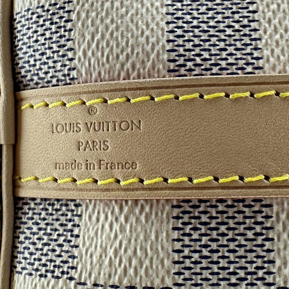 Louis Vuitton Speedy 30 Bandouliere Damier Azur Fullset / ungetragen Louis Vuitton