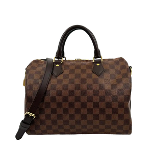 Louis Vuitton Speedy 30 Bandouliere Damier Ebene 2021