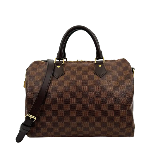 Louis Vuitton Speedy 30 Bandouliere Damier Ebene 2021  / sehr gut Louis Vuitton