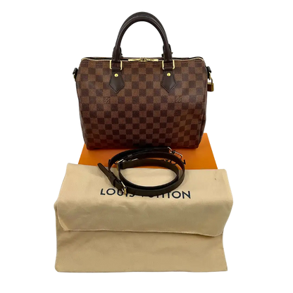 Louis Vuitton Speedy 30 Bandouliere Damier Ebene 2021  / sehr gut Louis Vuitton