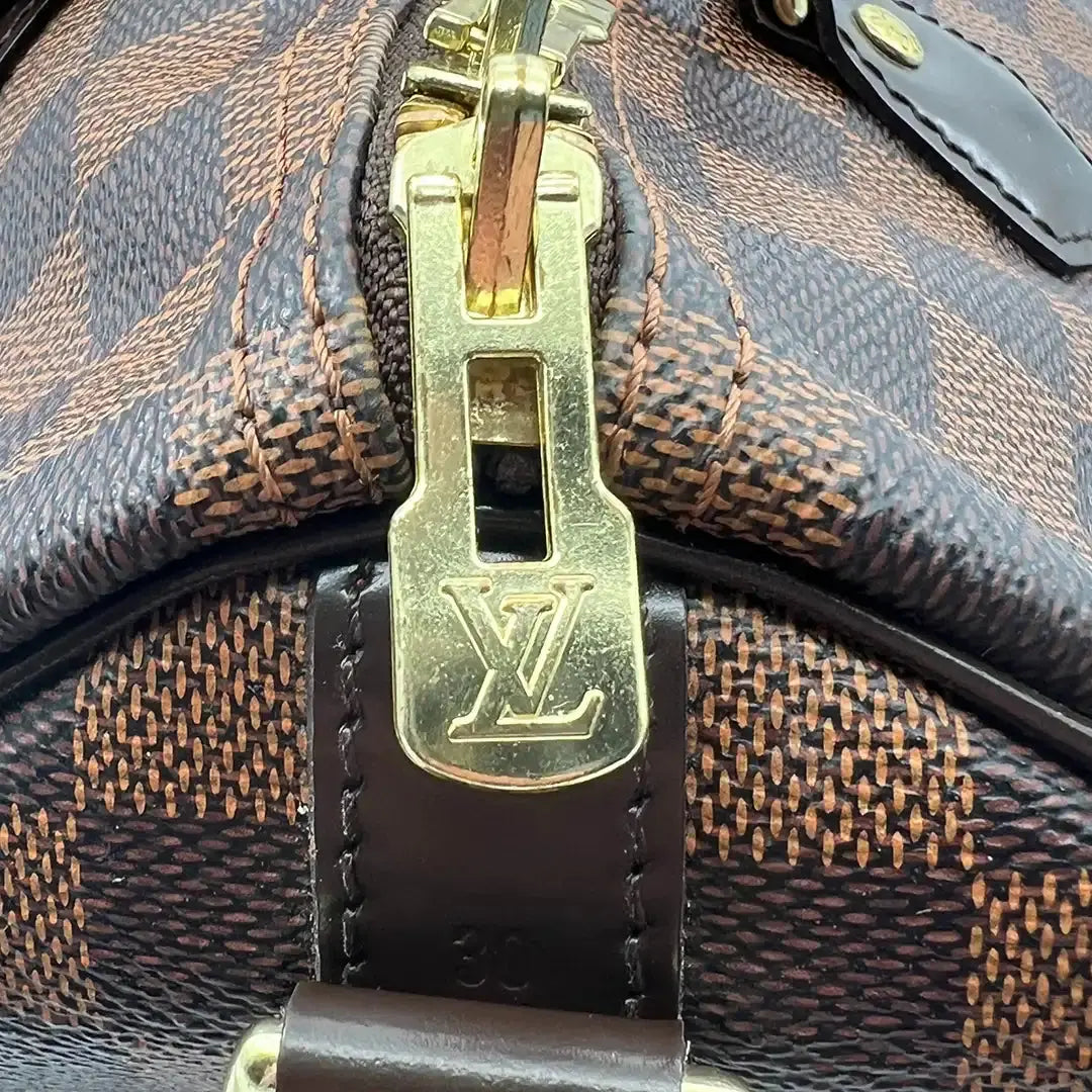 Louis Vuitton Speedy 30 Bandouliere Damier Ebene / sehr gut Louis Vuitton