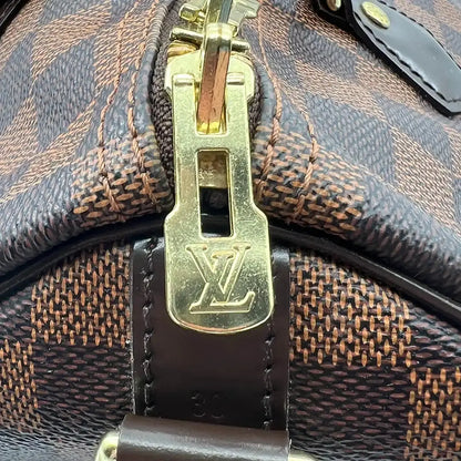 Louis Vuitton Speedy 30 Bandouliere Damier Ebene / sehr gut Louis Vuitton