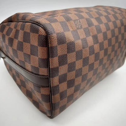 Louis Vuitton Speedy 30 Bandouliere Damier Ebene / sehr gut Louis Vuitton