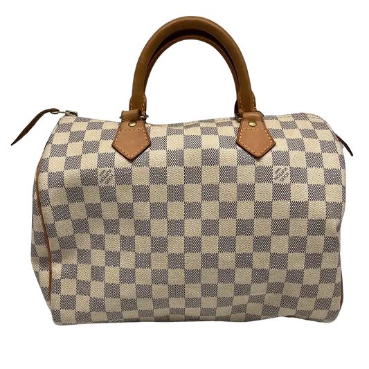Louis Vuitton Speedy 25 Damier Azur 2011 Akzeptabel Louis Vuitton