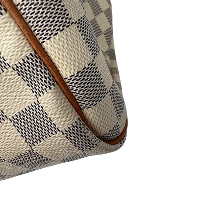 Louis Vuitton Speedy 25 Damier Azur 2011 Akzeptabel Louis Vuitton