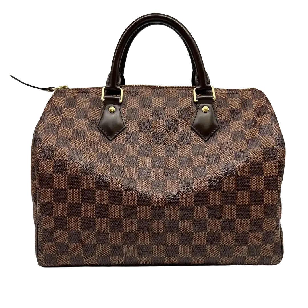 Louis Vuitton Speedy 30 Damier Ebene Canvas Tasche / sehr gut Echtheitscheck