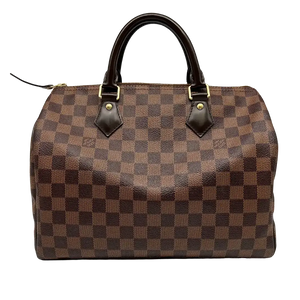 Louis Vuitton Speedy 30 Damier Ebene Canvas Tas