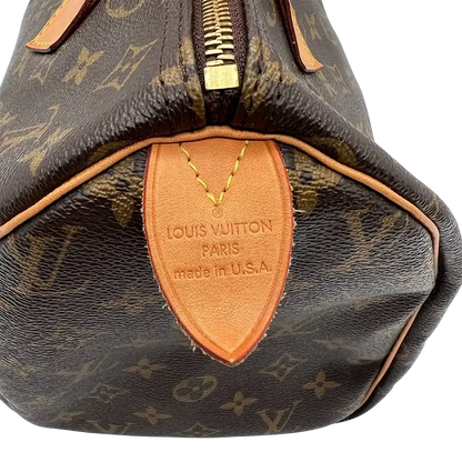 Louis Vuitton Speedy 30 Monogram / gut Echtheitscheck