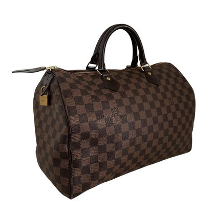 Louis Vuitton Speedy 35 Damier Ebene Canvas 2015  / sehr gut Louis Vuitton