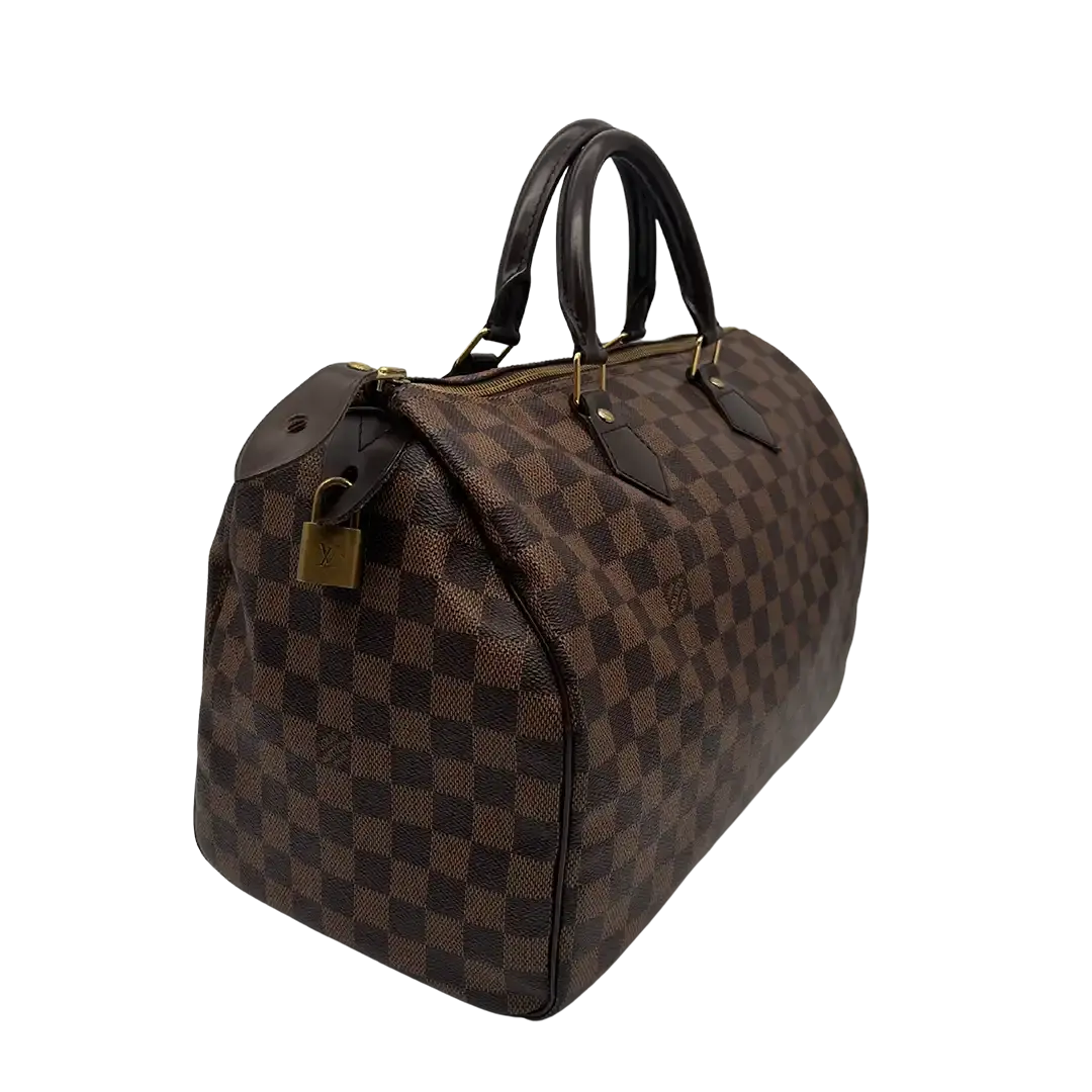 Louis Vuitton Speedy 35 Damier Ebene Canvas N41523  / gut Louis Vuitton