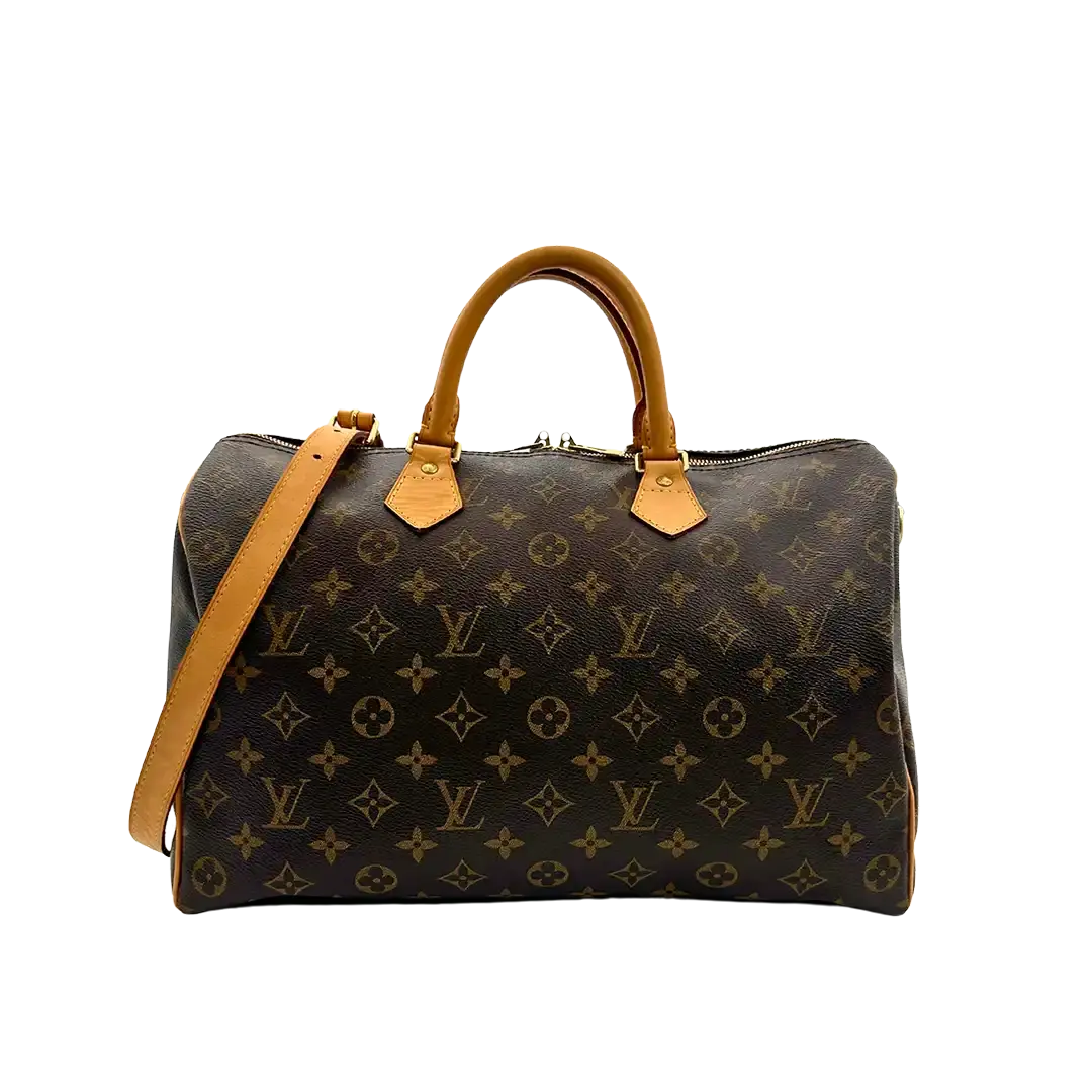 Louis Vuitton Speedy 35 Monogram Bandouliere M40392 Fullset / sehr gut Louis Vuitton