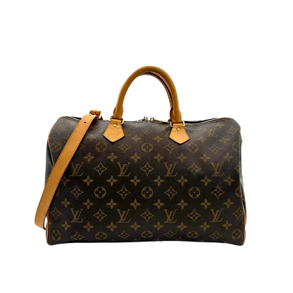 Louis Vuitton Speedy 35 Monogram Bandouliere M40392 Fullset / sehr gut Louis Vuitton