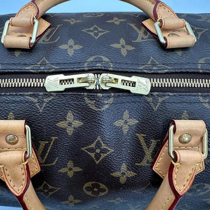 Louis Vuitton Speedy 35 Monogram Bandouliere M40392 Fullset / sehr gut Louis Vuitton