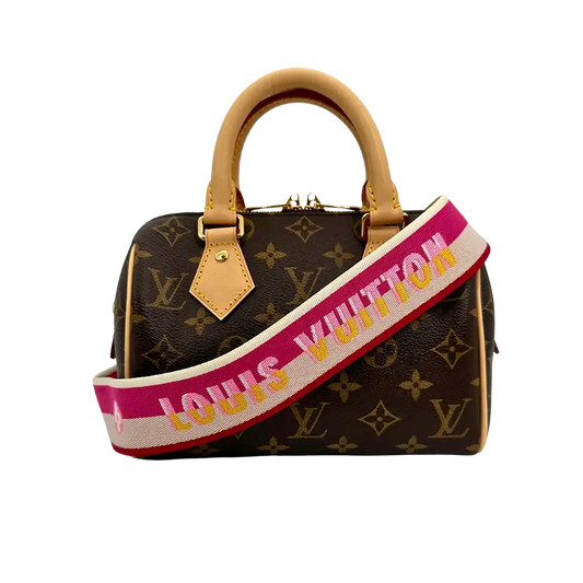 Louis Vuitton Speedy Bandouliere 20 Monogramm Fuchsia M45948 / neuwertig Louis Vuitton