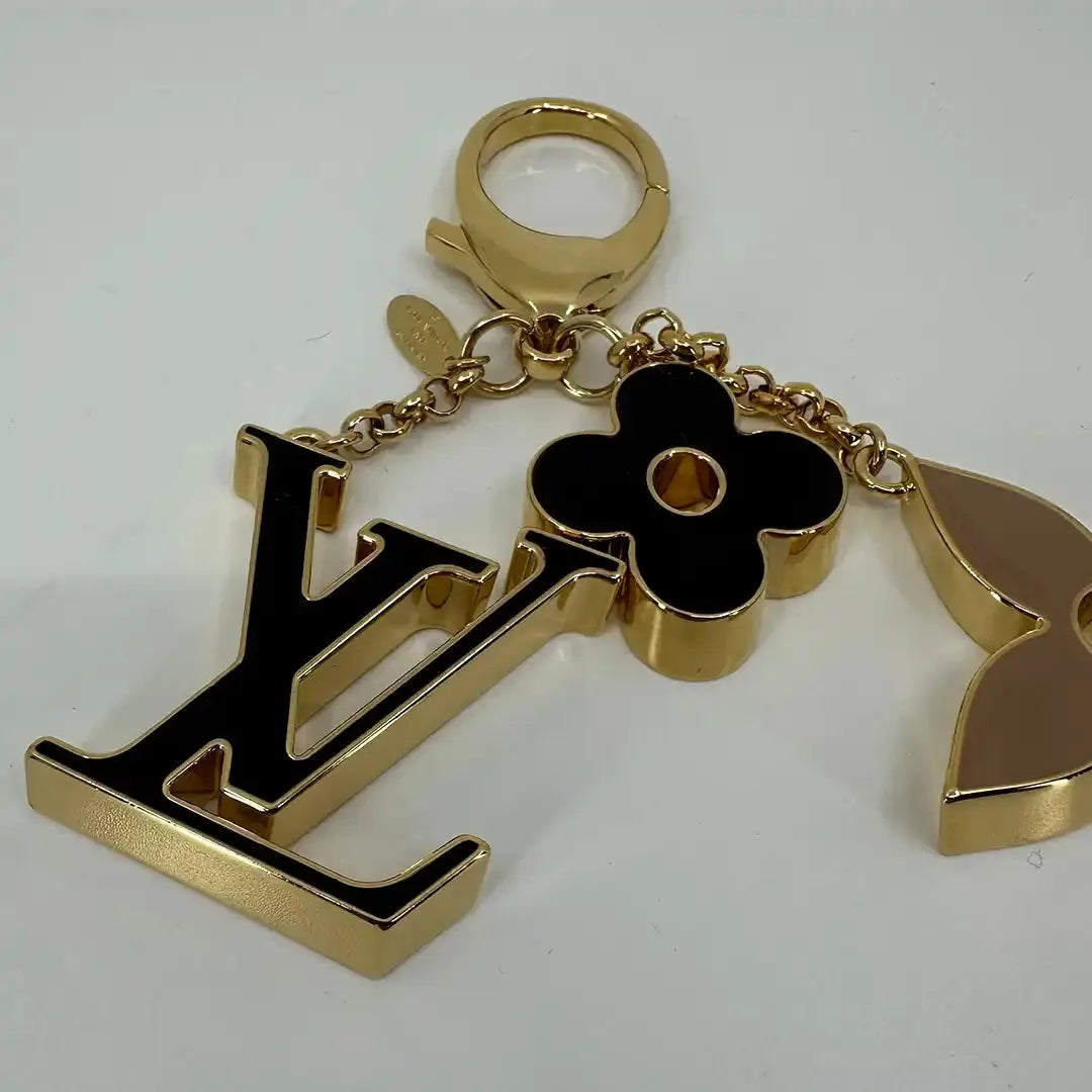 Louis Vuitton Taschenanhänger M67119 Taschenanhänger Fleur de Monogram Fullset / neuwertig Louis Vuitton