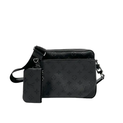 Louis Vuitton Trio Messenger Bag Monogram Eclipse M69443 Fullset / sehr gut Louis Vuitton