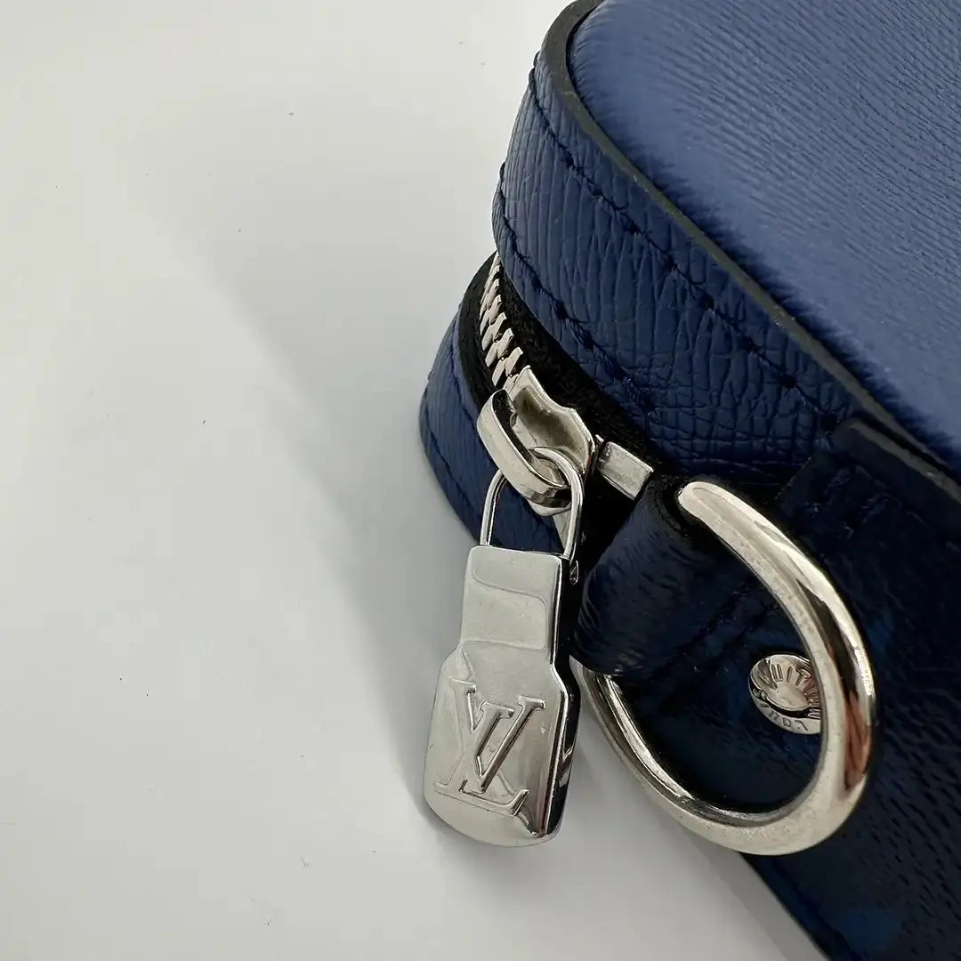 Louis Vuitton Trio Messenger Bag Taigarama Cobalt blau M30848 Fullset / neuwertig Louis Vuitton