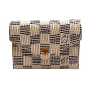 Louis Vuitton Victorine Damier Azur Canvas Roze N64022