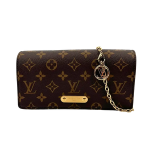 Louis Vuitton Wallet On Chain Lily Monogram M82509