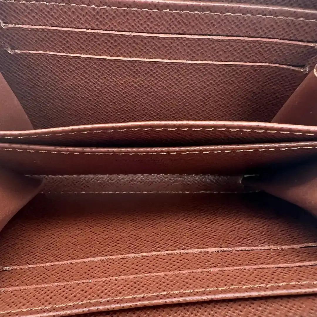 Louis Vuitton Zippy Coin Geldbeutel klein Monogram Canvas / Sehr gut Fullset Louis Vuitton