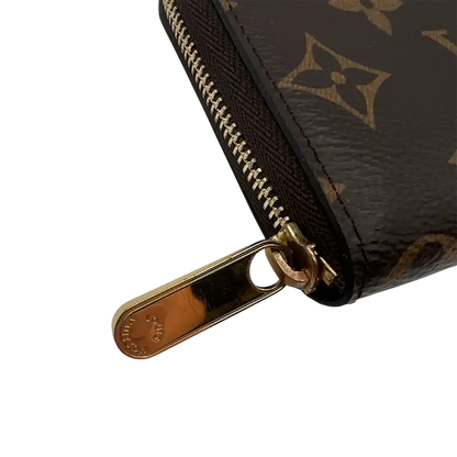 Louis Vuitton Zippy Coin Geldbeutel klein Monogram Canvas / Sehr gut Fullset Louis Vuitton