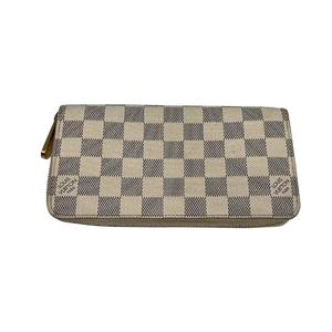 Louis Vuitton Zippy Portemonnee Damier Azur Canvas