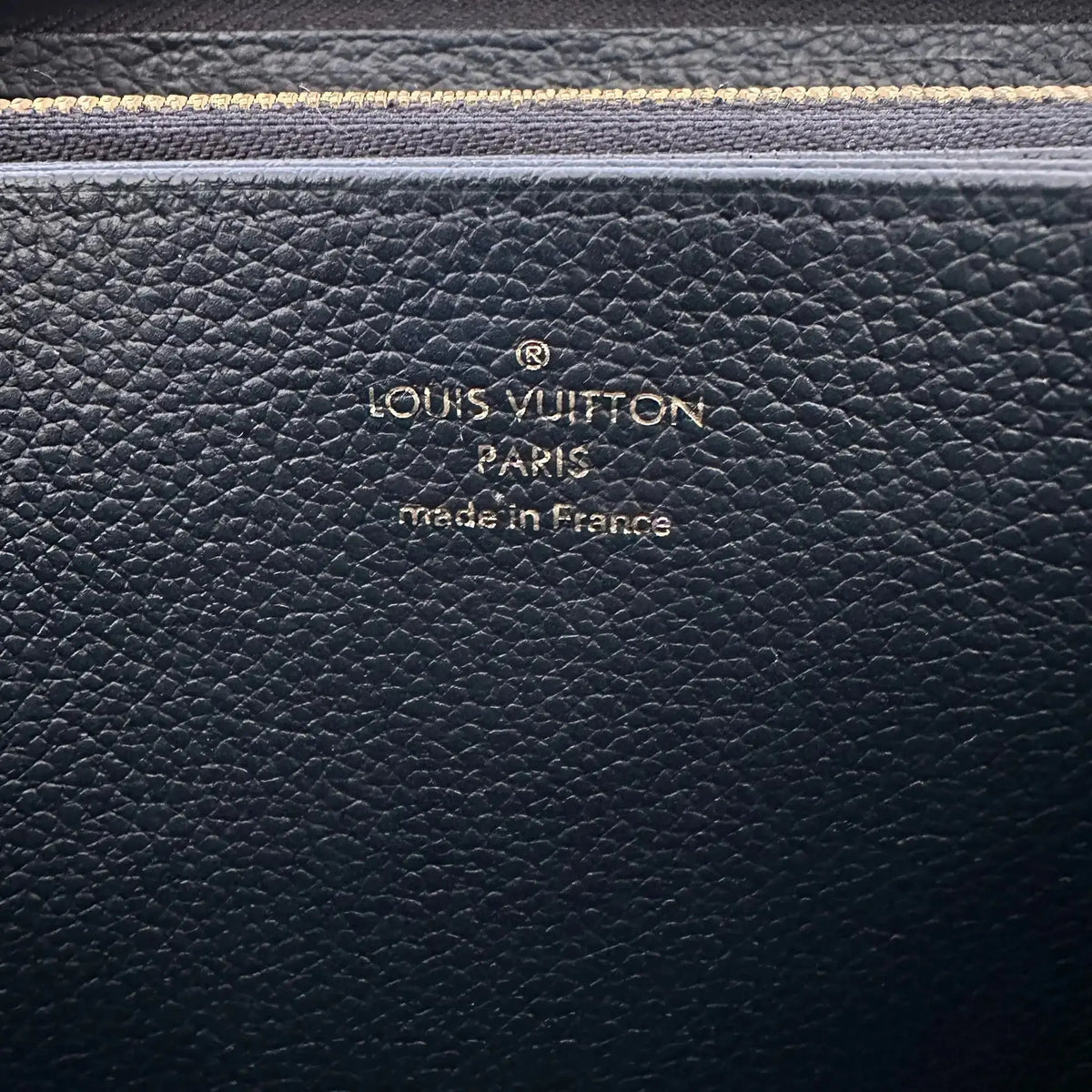 Louis Vuitton Zippy Geldbörse Zippy Monogram Empreinte noir M61864 / sehr gut Louis Vuitton