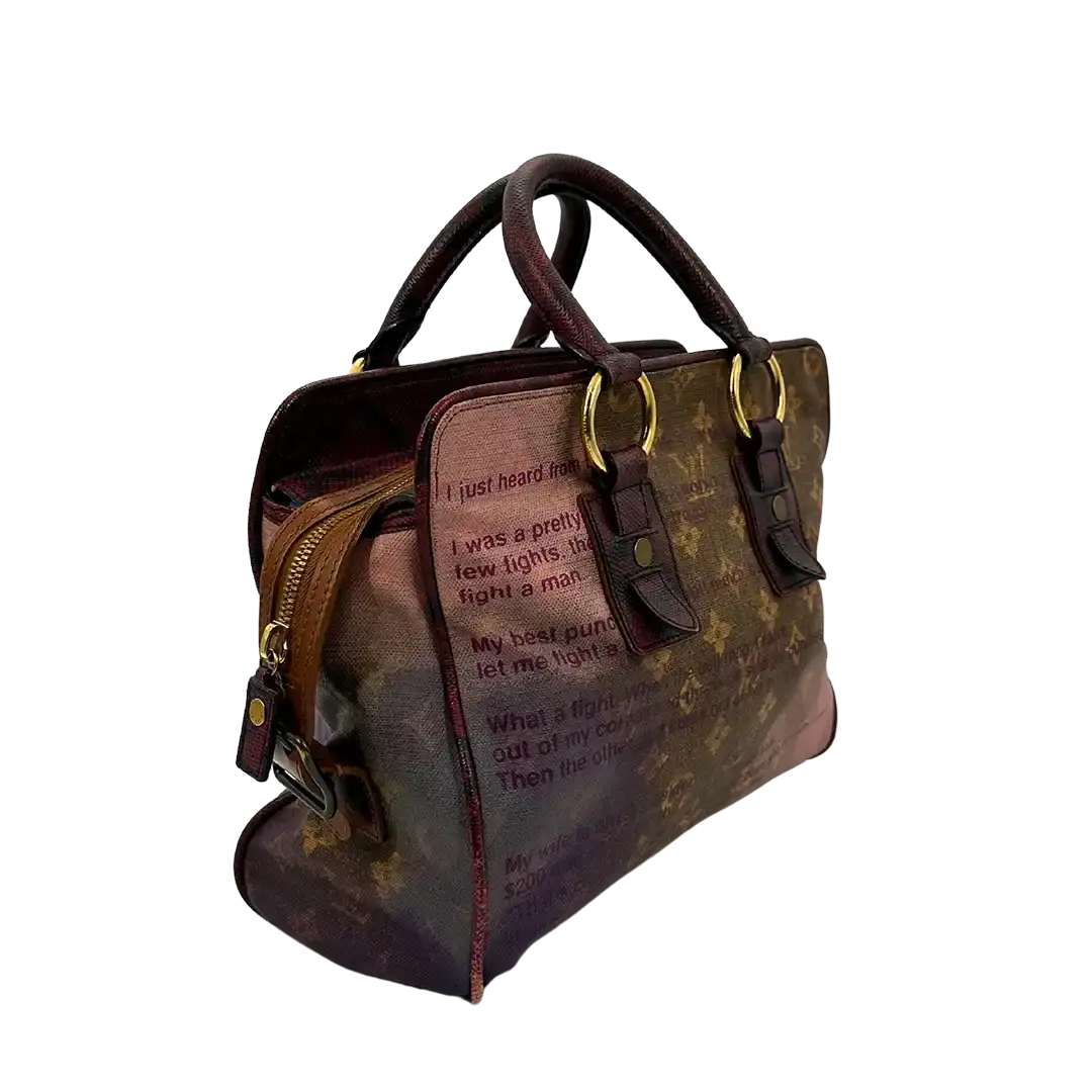 Louis Vuitton x Richard Prince 2008 Graduate Jokes Tote Bag / gut Louis Vuitton