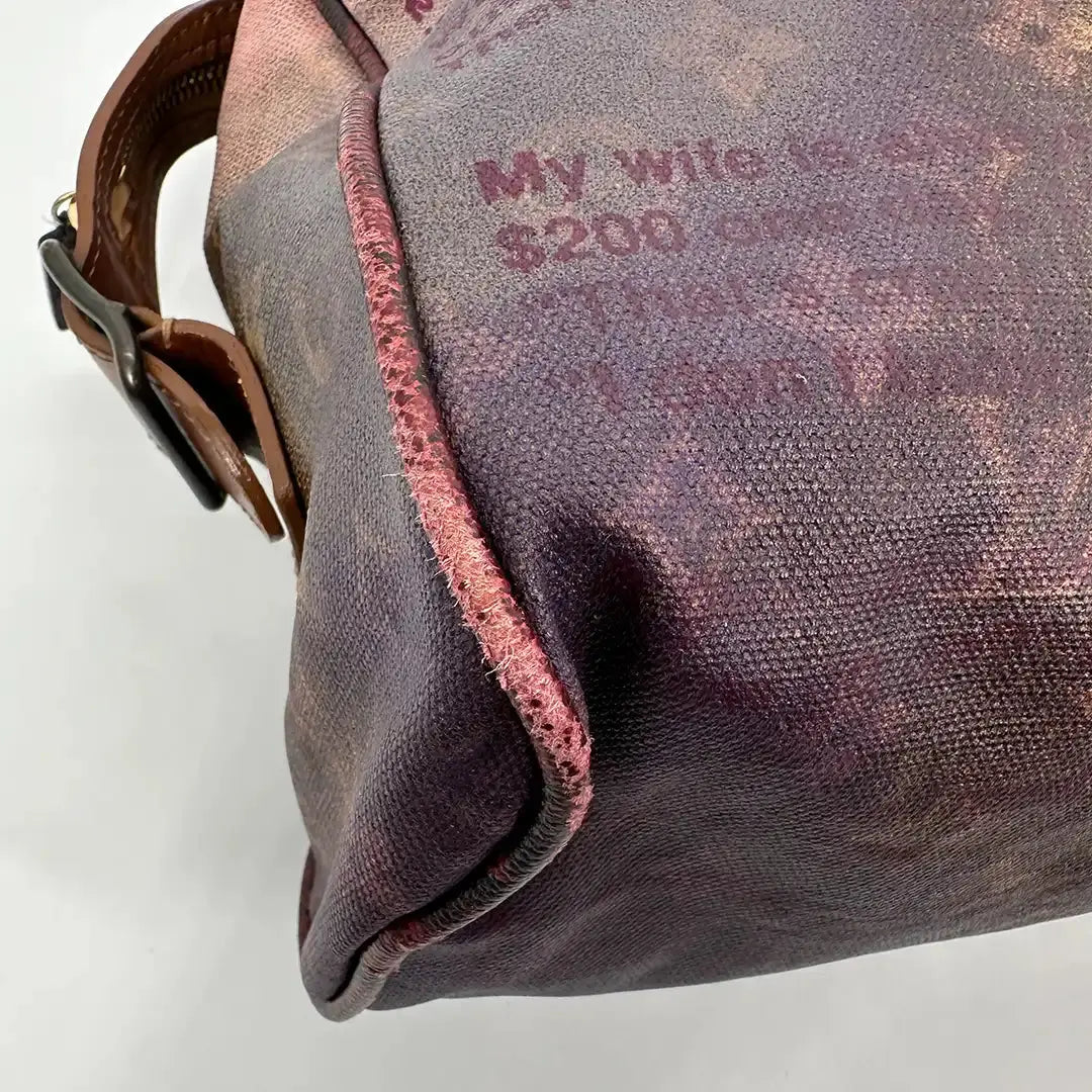 Louis Vuitton x Richard Prince 2008 Graduate Jokes Tote Bag / gut Louis Vuitton
