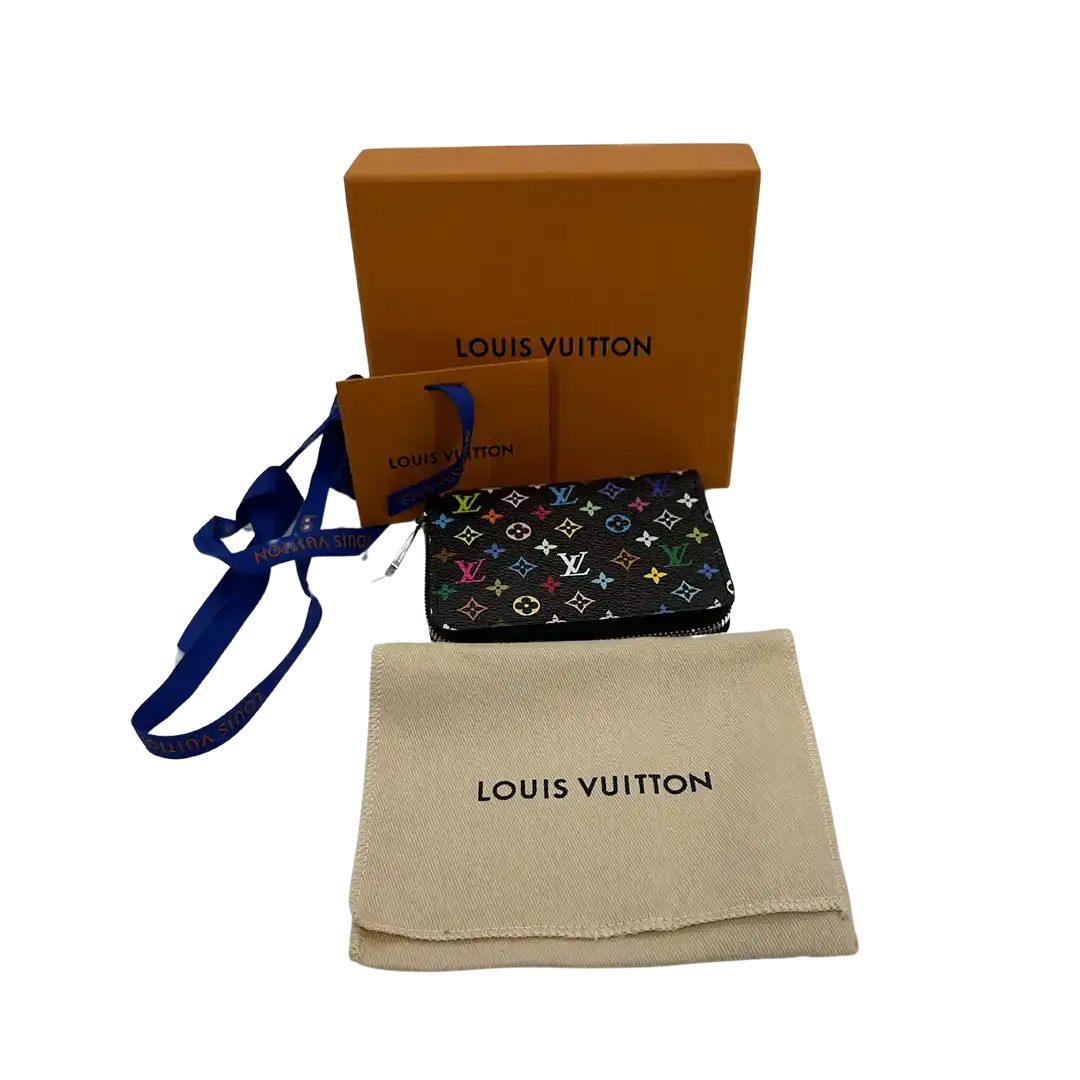 Louis Vuitton x Takashi Murakami Zippy Coin Purse 2025 M13409 Fullset / ungetragen Louis Vuitton