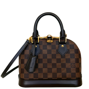 Louis Vuitton Alma BB Ebene Canvas N40606 Bruin