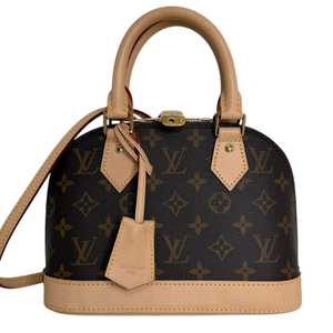 Louis Vuitton Alma BB Monogram Canvas M46990 Fullset