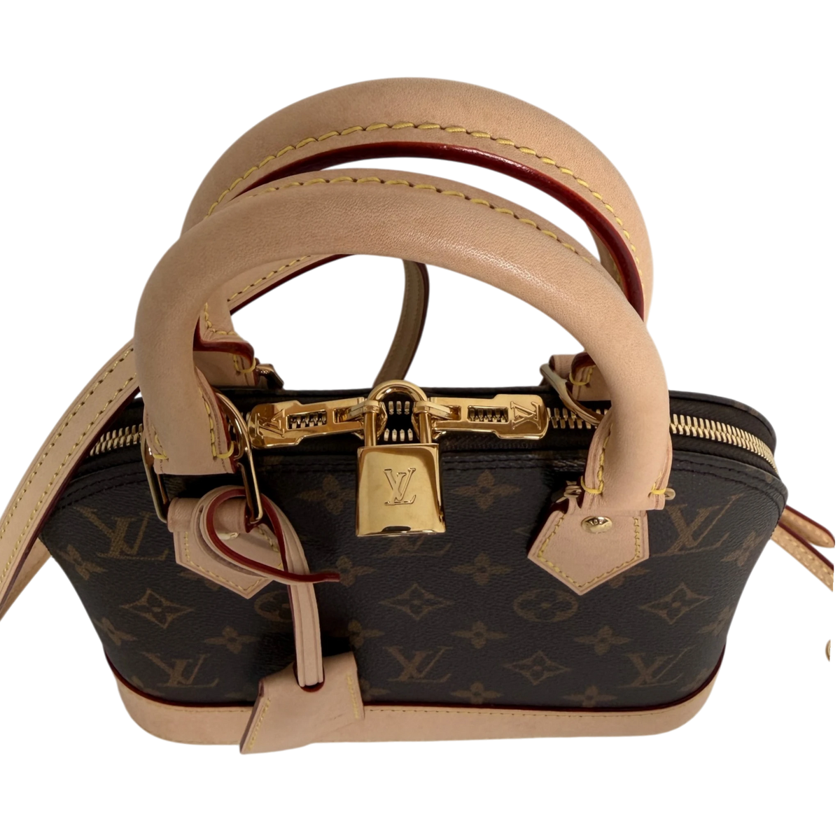 Louis Vuitton Alma BB Monogram Canvas M46990 Fullset Louis Vuitton