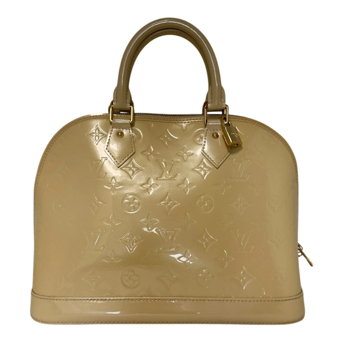 Louis Vuitton Alma PM Monogram Vernis beige Louis Vuitton
