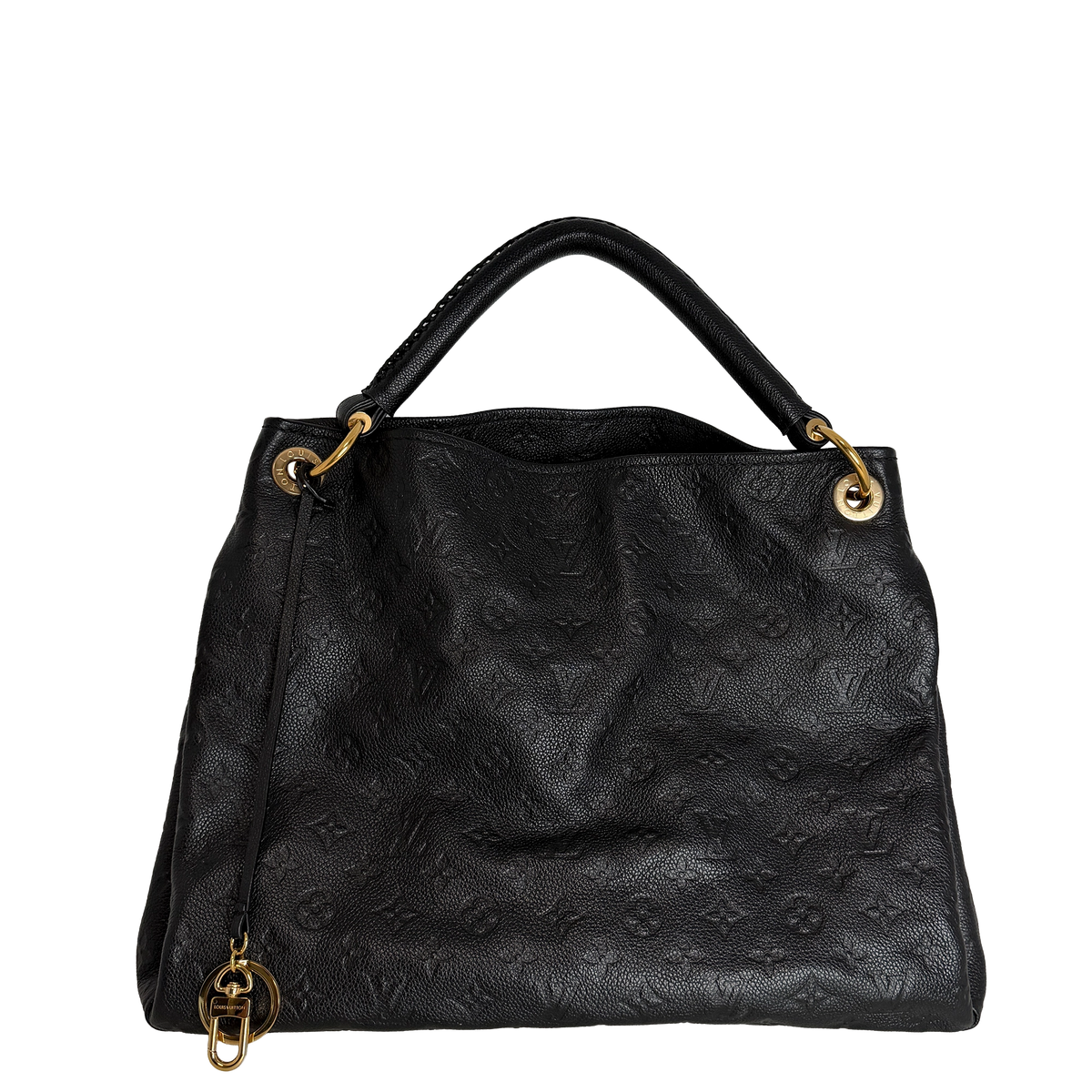Louis Vuitton Artsy MM Empreinte Leder Schwarz GHW