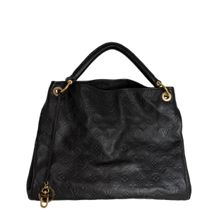 Louis Vuitton Artsy MM Empreinte Leer Zwart GHW