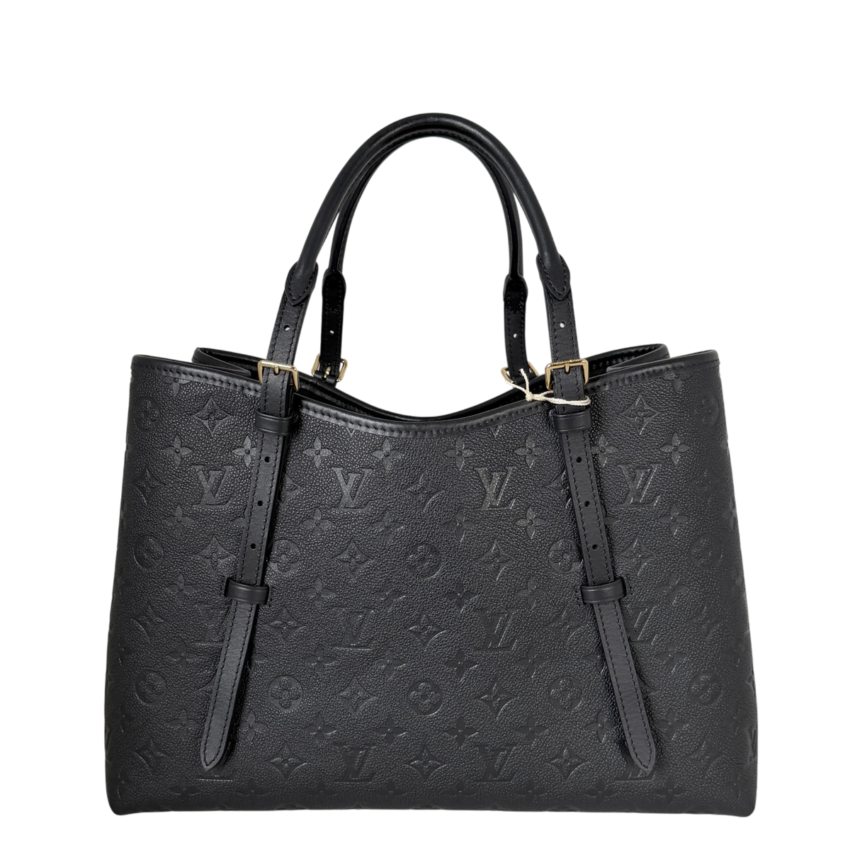 Louis Vuitton Babylone Tote MM Monogram Empreinte schwarz, Rückansicht