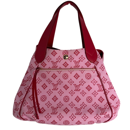 Louis Vuitton Cabas Ipanema GM Monogram Canvas Rose mit Pochette