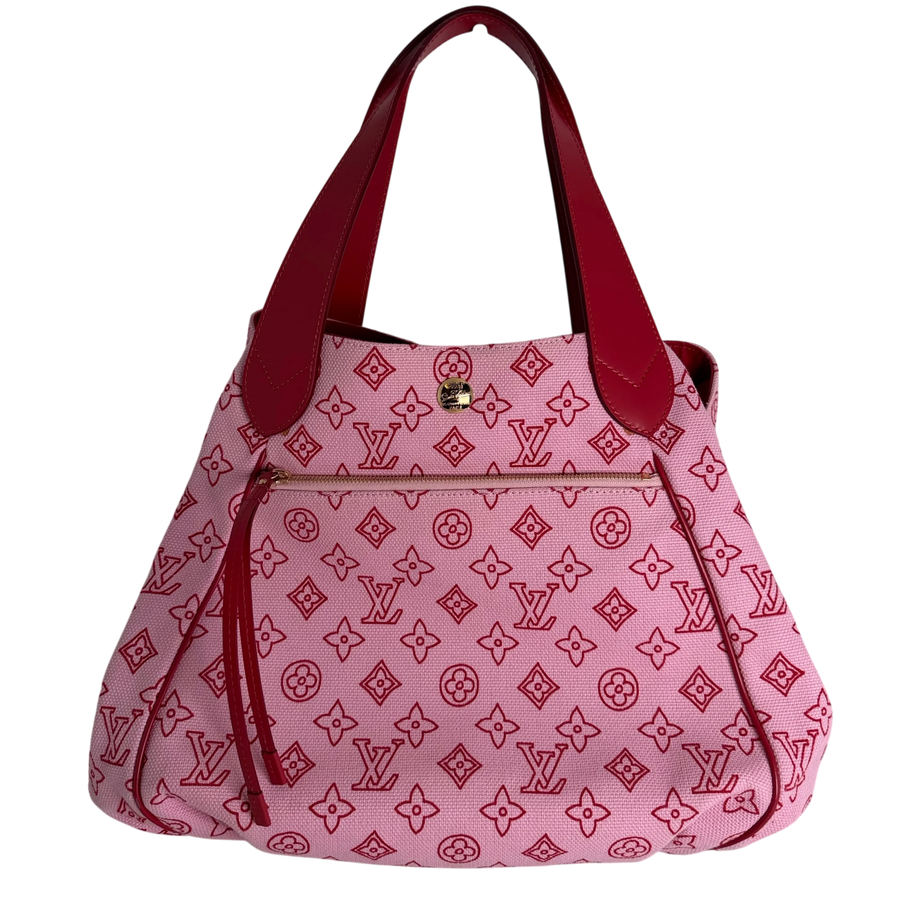 Louis Vuitton Cabas Ipanema GM Monogram Canvas Rose mit Pochette