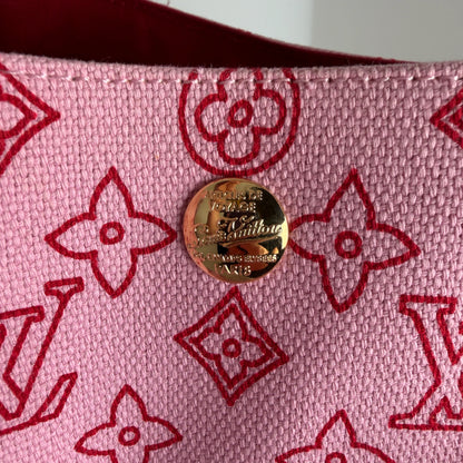 Louis Vuitton Cabas Ipanema GM Monogram Canvas Rose mit Pochette – Ansicht 7