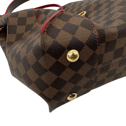 Louis Vuitton Caissa Hobo Damier Ebene Canvas Cerise Handtasche / sehr gut Louis Vuitton