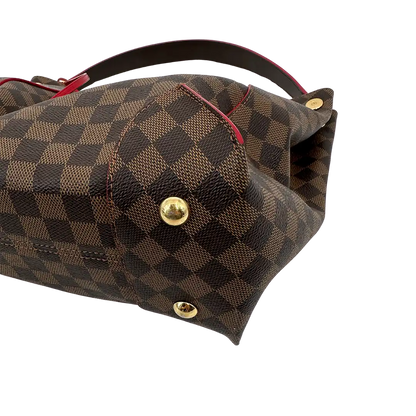 Louis Vuitton Caissa Hobo Damier Ebene Canvas Cerise Handtasche / sehr gut Louis Vuitton